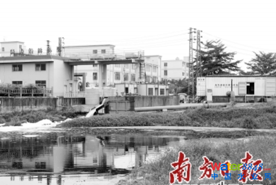 處理后的污水重新注入河床。